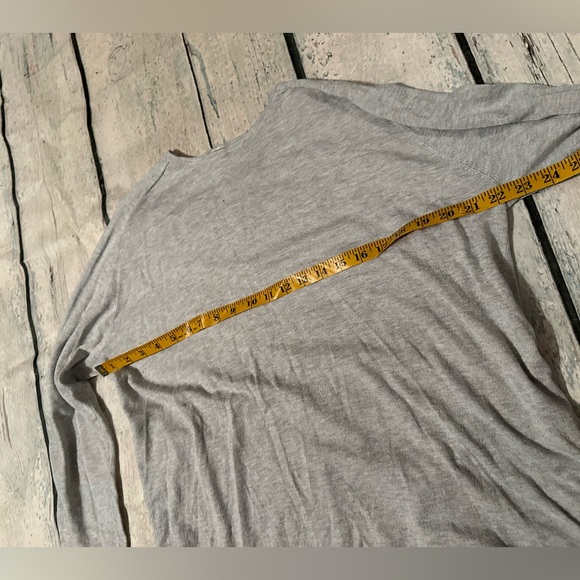 Frank & Oak men’s large pullover top light grey long sleeve neutral casual comfy - Picture 4 of 8